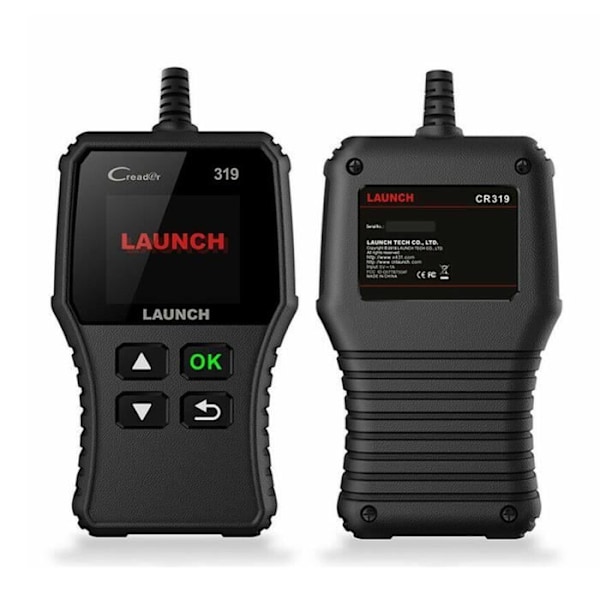 CR319 OBD2 - EOBD-Can Auto Diagnostic Scanner för att läsa och rensa motorfelkoder, EVAP- och O2-sensortestare