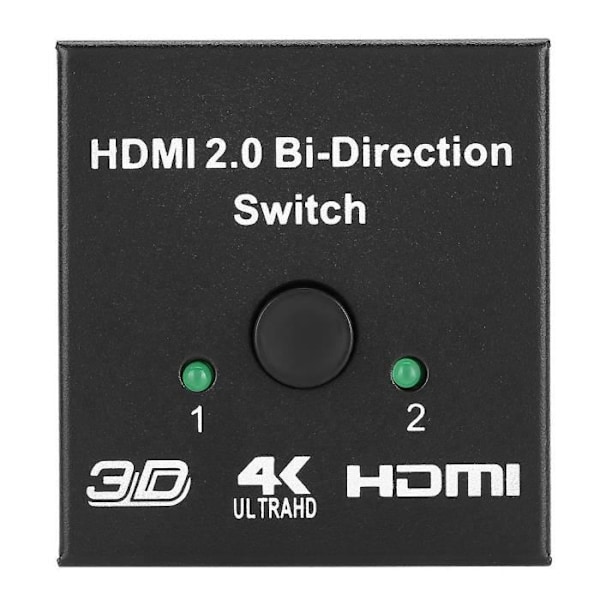 Fydun Support 4K HDMI Switcher HDMI Switcher 2 Input to 1 Output HDMI Splitter HDMI Switcher