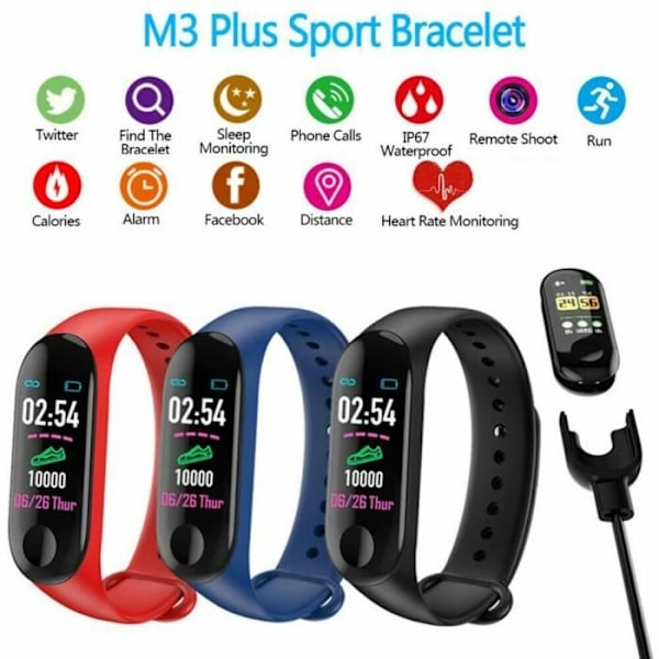 Connected Watch Sport M4 Smartwatch Smart Armband Health Frequency