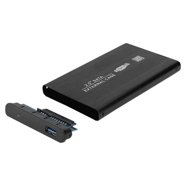 ZJCHAO USB 3.0 hårddiskhölje 2.5 tums SATA USB 3.0 mobil hårddiskhölje Externt hölje i aluminium