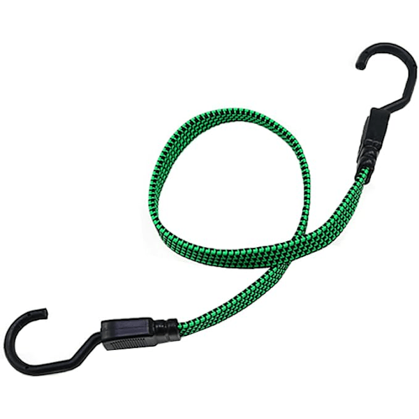 2 ställbara elastiska expander, gummispännband, gummispännare med krok, bagagespännare för bil, cykling och utomhusaktiviteter