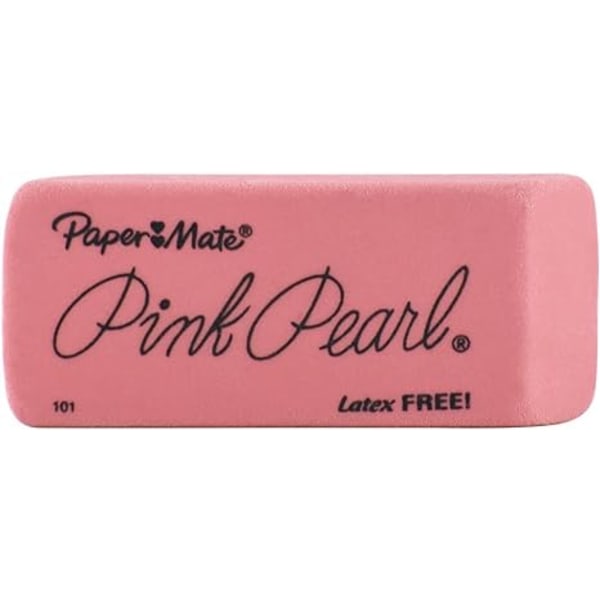 Pink Pearl Eraser, Stor, 6*2,5*1cm