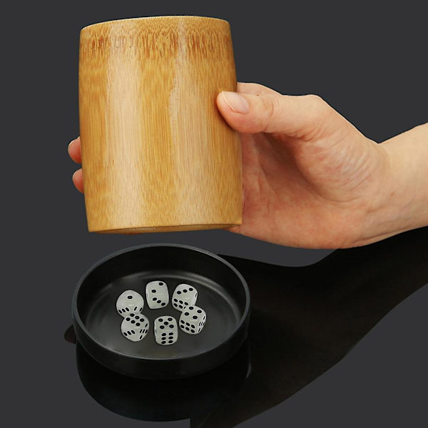Glødende terninger i mørket, selvlysende terninger 6-sidet for brettspill, festutstyr, 16 mm