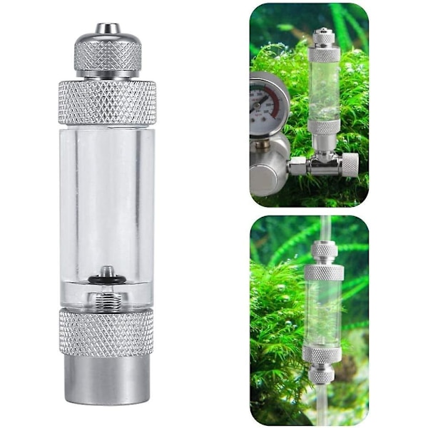 Bubbelräknare, Akvarie Luftpump Tillbehör Fisk Tank Verktyg För Att Veta Co2 Mängd(singelhuvud)