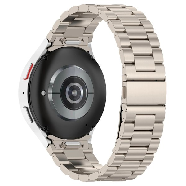 Metal Watch Band 22mm - Sort Quick Release Udskiftningsurrem til Mænd og Kvinder - Rustfrit Stållænke til Smartwatch