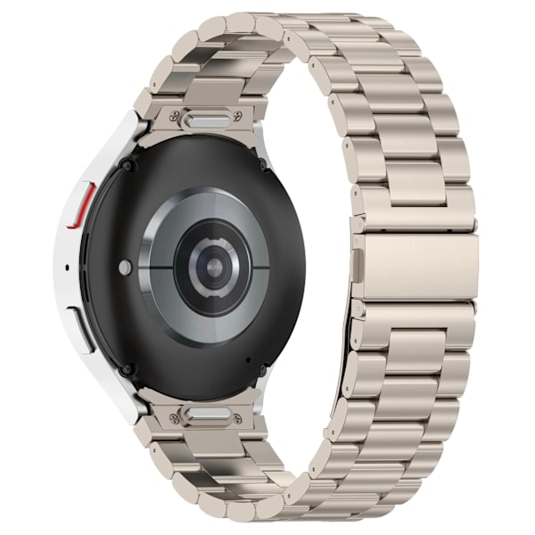 Metall Klockarmband 22mm - Svart Snabbfäste Ersättningsarmband kompatibelt Män och Kvinnor - Rostfritt Stål Klockarmband kompatibelt Smartwatch