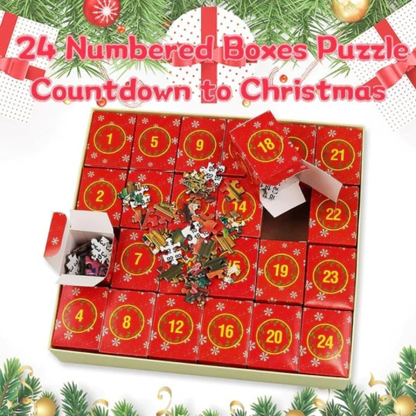 Adventskalender 2023 Julepuslespill