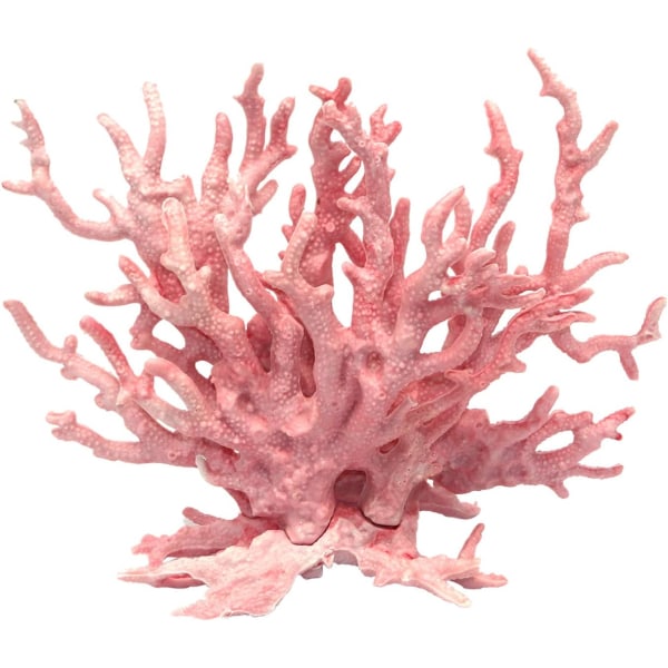 Kunstigt akvarium koral ornament plast akvarium planter dekoration til