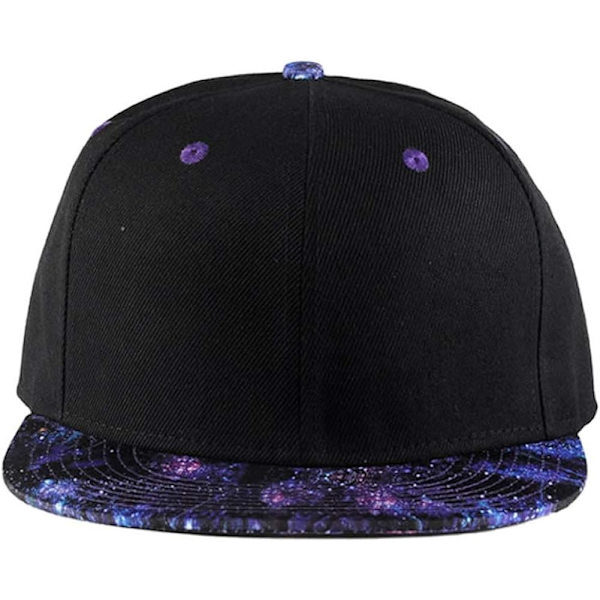 Lilla hatt Unisex Trucker Hat Hip Hop Rutig Platt Bill Brim Justerbar Baseb