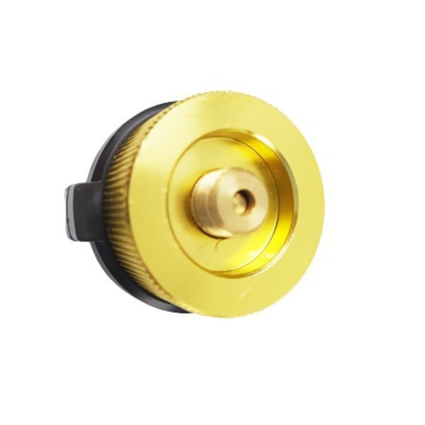 2 stk Camping Gassbeholder Adapter Gasskonverteringshode Adapter Dysen Kobling Gasskomfyr Ventiladapter for Butanbeholder Skru på