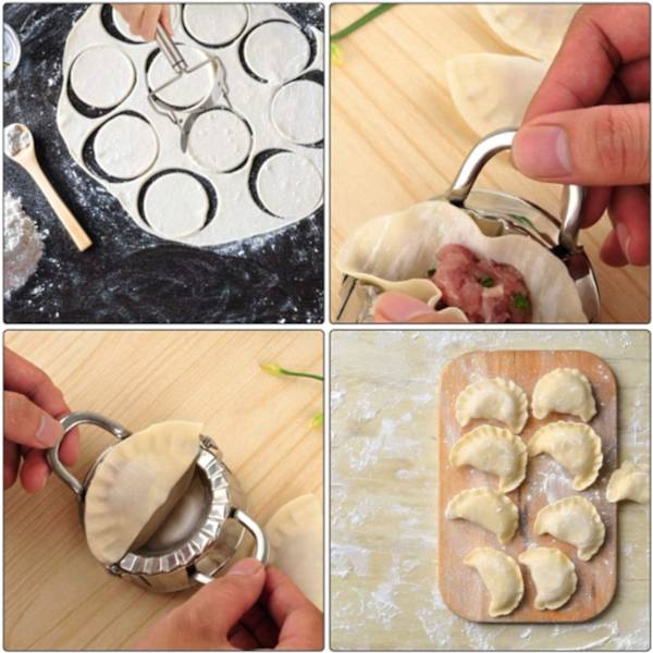 Dumpling maker, rustfritt stål dumpling maker, ravioli maker, ravioli shap
