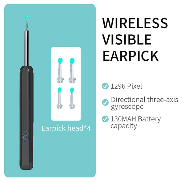 Smart Visual Ear Sticks Endoskop High Precision Earpick Minikamera Otosco