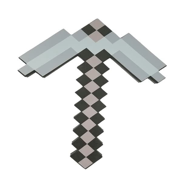 Minecraft-kringutrustning leksaker, spel, liten grå hacka 30cm