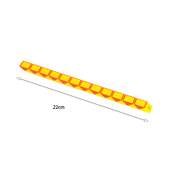 Mini Magic Snake, Magic Snake Pussel Barn Twisting Pussel Leksak, Magic Snake Rubiks Kub (24 segment, 6 bitar)
