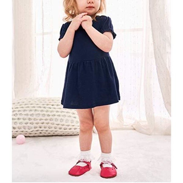 Baby Toddler Jenter Princess Bomull Frilly Sokker Blonder Ruffle Pakke med 6 Tynn