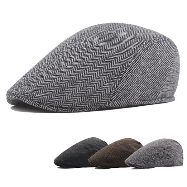 Klassisk avancerad platt brittisk västerländsk stil herrhatt
