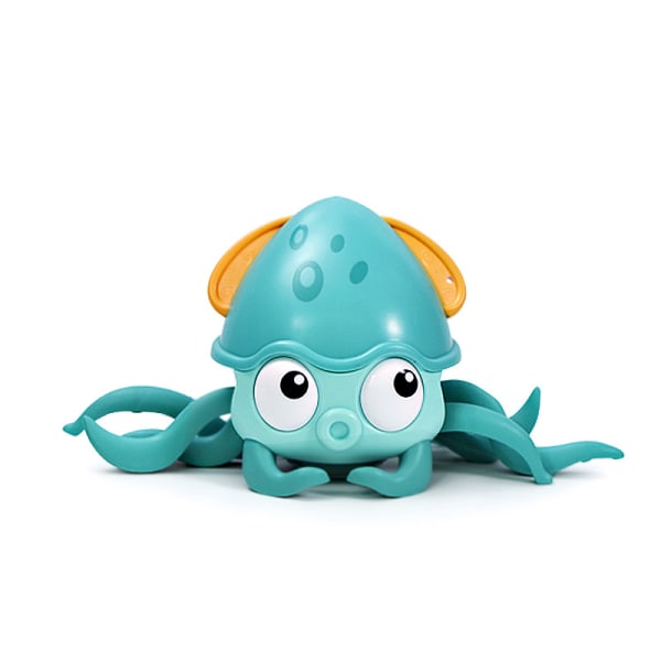 Crawling Crab Baby Leksaker, Tummy Time Toys med Light Up och musik, Interacti