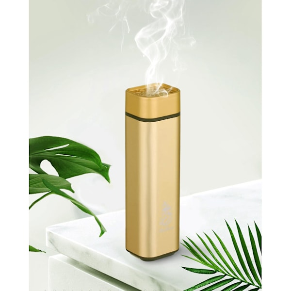 Usb Røgelse Brænder Bærbar Elektrisk Bakhoor Aroma Diffuser - Gylden