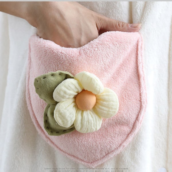1 stk. badekåbe til kvinder i mikrofiber - blød badekåbe til kvinder - komfortabel badekåbe med lomme