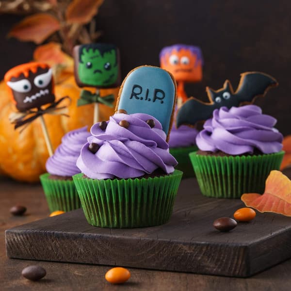 Standard Cupcake-forme Muffin-forme Papir 400stk (Tilfældige farver)