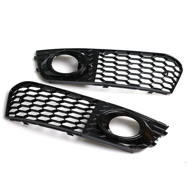 Mesh Tåkelysramme Tåkelysgrill For A4 B8 Rs4 2009-2012 Glo