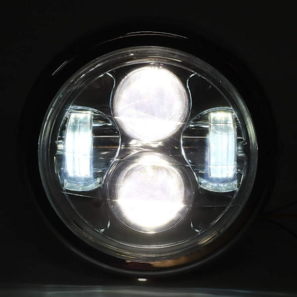 til motorcykel forlygte led til rund motorcykel forlygte Motor