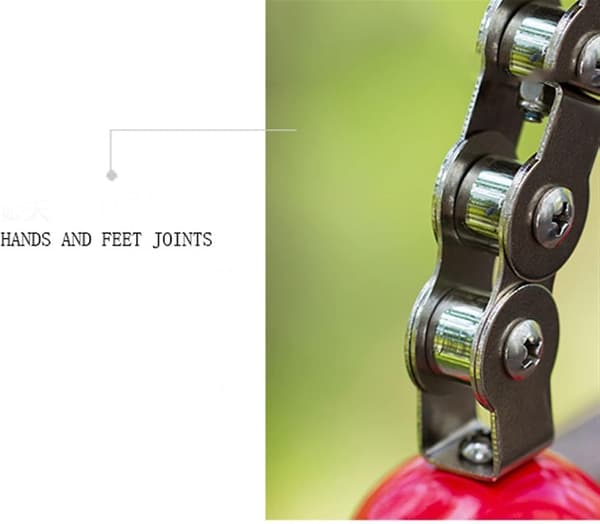 Klassisk design deformert robot blinkende alarmklokke barnas bil