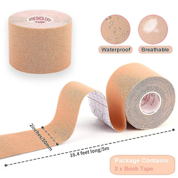 Tape Hudfarve (Push Up Bryst) Kinesiologi Tape Body Tape, Bryst Tape, B