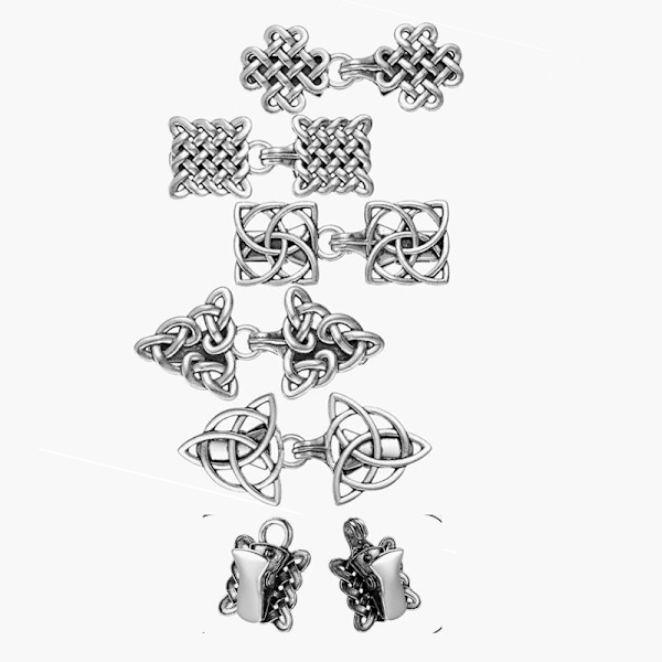 5-pack Sjal Klämmor Cape Stängning Koft Klämmor Pullover Klämmor