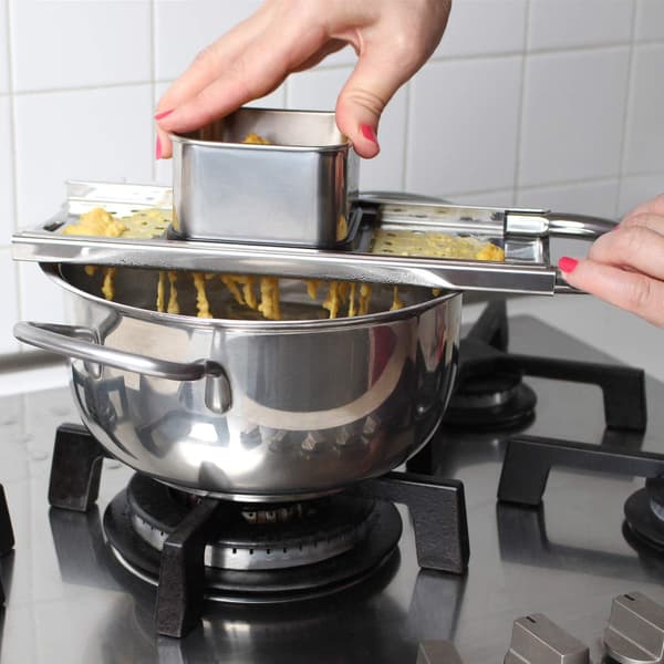 33*10,5 cm rustfritt stål spaetzle rivjern - Det ideelle alternativet til skrapere