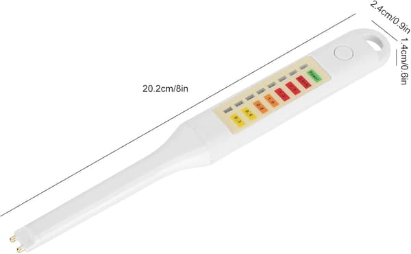 1 stk bærbar enkel design liten størrelse salinitetsmåler salinometer