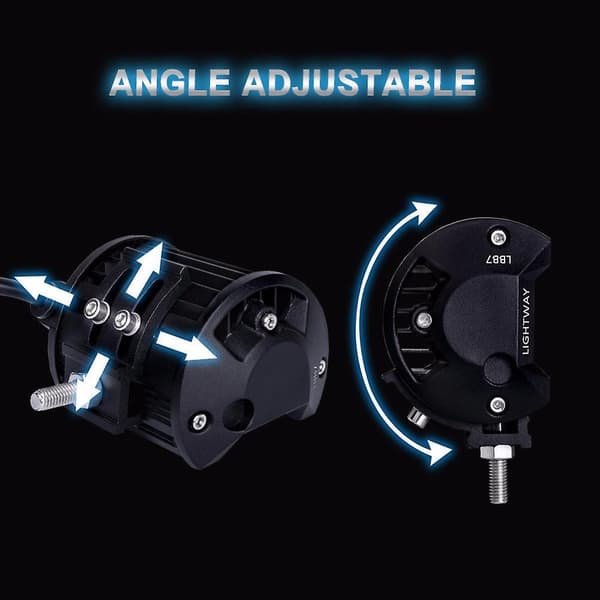 20 LED-lysstang LED-tåkelys LED Offroad-belysning Strobe Flood