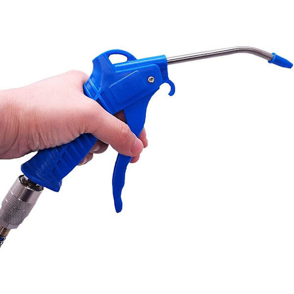 Lastbil Luft Duster Pistol Med 5 Meter Tilbageførings Slange Universal Heavy Duty Hurtig C