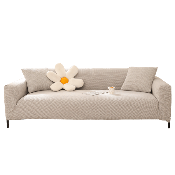 Stretch Sofa Cover Jacquard Design Couch Covers No-Slip Universal Sofa Slip