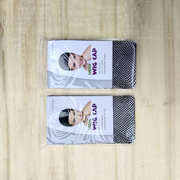 3 stk Elastisk Hårnett i Mesh, One Size (Svart)