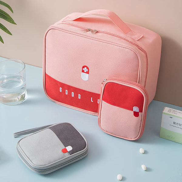 Första hjälpen-kit Första hjälpen-väska Packade medicinska förnödenheter Nödkit för bil Camping Resor