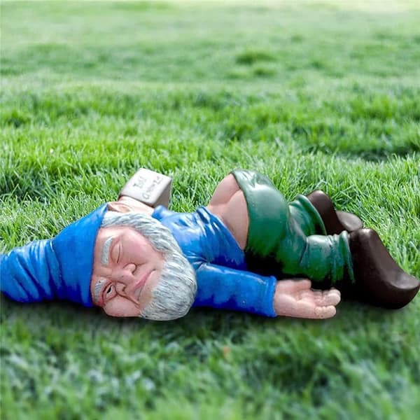 Have Gnomes Creative Gnome Dwarf Funny Rude Disorderly Statue O