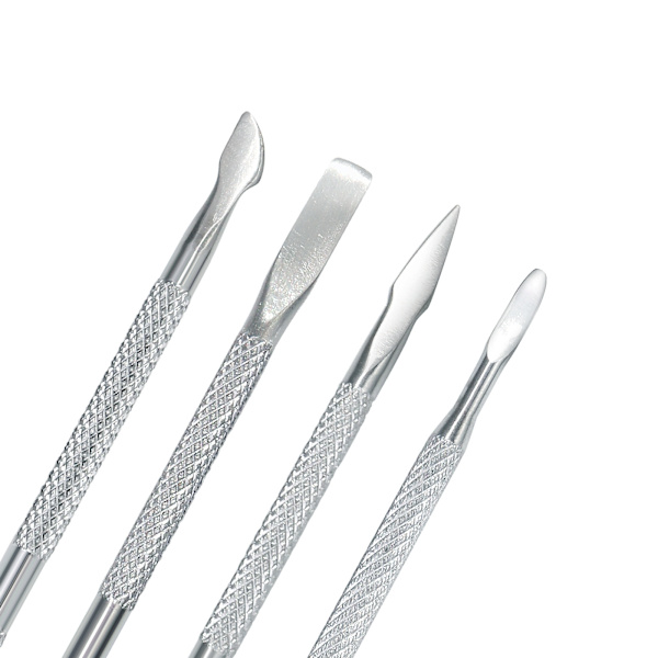 4 st/förpackning Nagelbands pusher och sked nagelrengöring set Cut Manicure