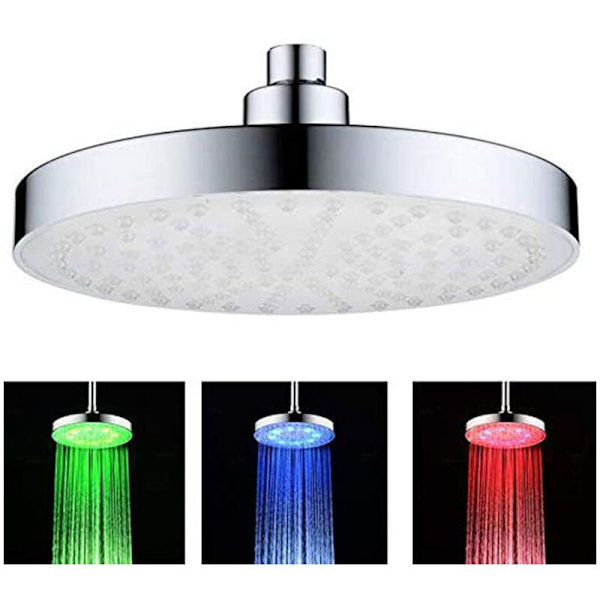 LED-brushoved med flere farveskift
