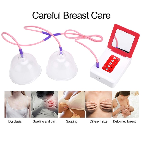 Kvinde brystpleje massage værktøj tilbehør, bryst vakuum massager til bal