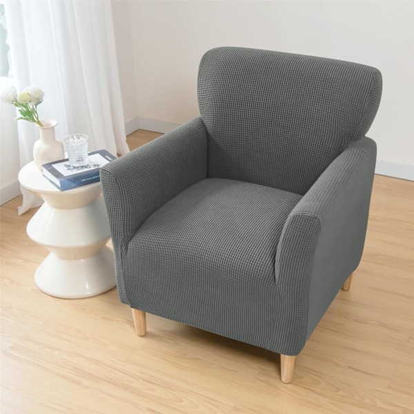 1 kappaleen joustava nojatuolin päällinen 1 istuttava, Jacquard Club tuolin päällinen pestävä Chesterfield nojatuolin päällinen nojatuolin suoja olohuoneeseen Tub Chai