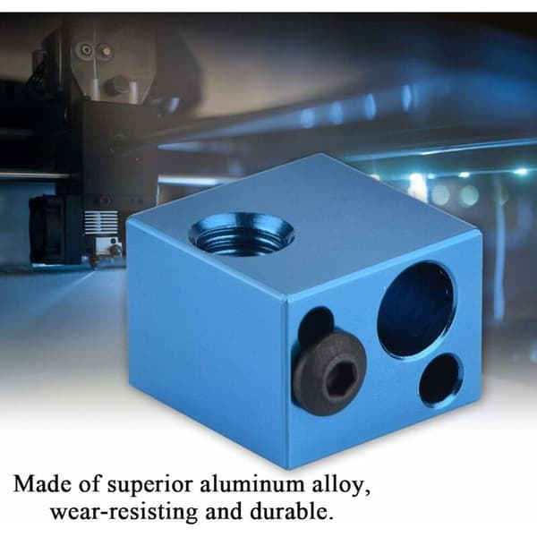 Specialiseret aluminium varmeblok 3D-printer MakerBot ekstruder hot end Hea