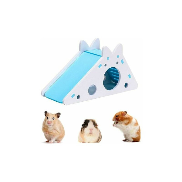 Hamsterbur Hus för Hamster Den Habitat Bo, Hamsterhus med Stege