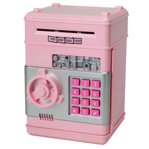 Piggy Bank for Real Money - Best Gifts for Girls/Boys/Kids pink