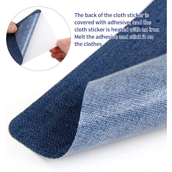 25 kappaletta silitysdenim-paikkoja, denim-kangaspaikka silitysdenim-paikka vaatteisiin, farkkuihin, takkeihin, laukkuihin