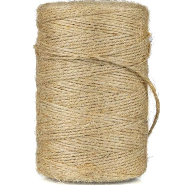 Juuttinaru, puutarhanaru, luonnollinen juuttiköysi, askartelunarut, puutarhanhoitoon, koristeluun, lahjojen paketointiin, askarteluun, 200M x 2mm
