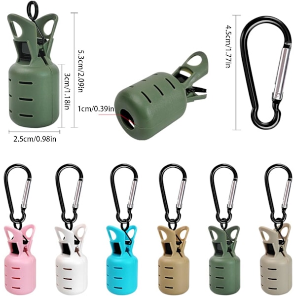Bjergbestigningsspænde Tilbehør, Blæksprutte Krog Beskytter, Fiskeri Tackle Organizer, Fiskeri Karabiner, Fiskeri Værktøj, Udendørs Karabiner Til Fiskeri