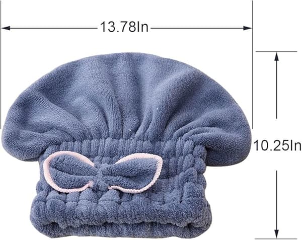 2 st mikrofiberhårhanddukar, extra mjuka och superabsorberande, snabbföning