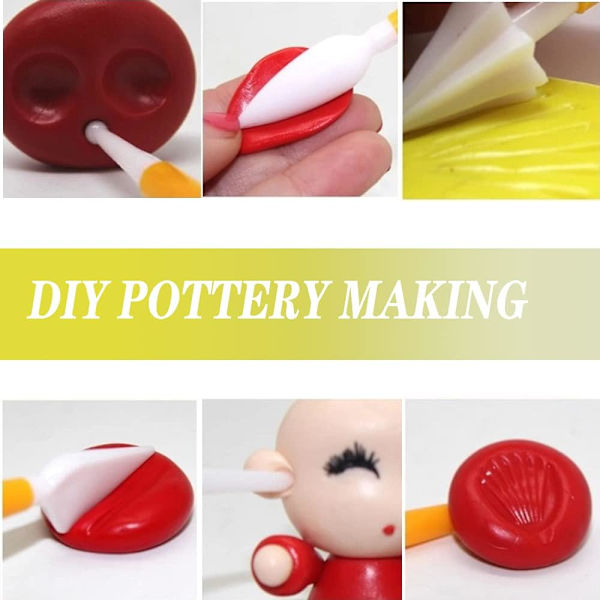 Kakemodellering Verktøy, Fondant Modellering Verktøy, Skulptur, Kakeform Dekorering Verktøy, Egnet for Baking, Dekorering Kaker.