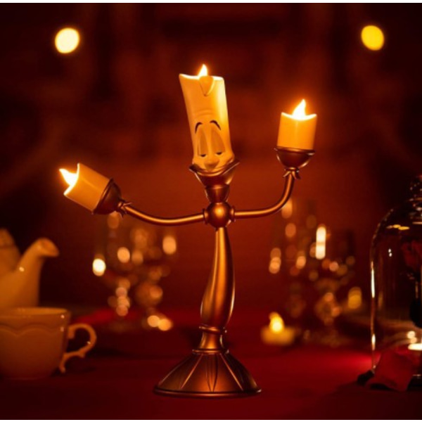 Kaunotar ja hirviö Lumiere-lamppu